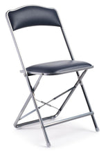 Load image into Gallery viewer, Exclusive Navy Cushion Fritz Style Folding Chairs Collection
